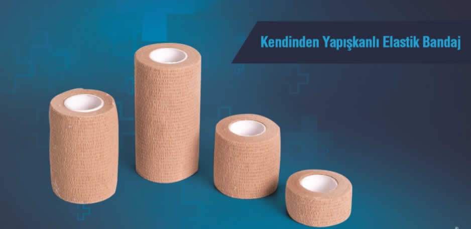 Kendinden Yapışkanlı Elastik Bandaj